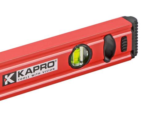 KAPRO SPIRIT Box Level 80 cm with 3 solid acrylic vials